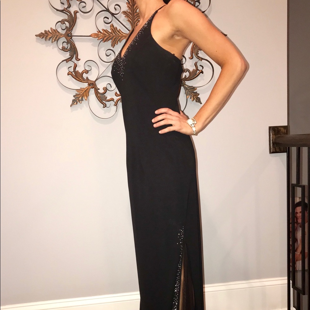 Back sparkle bling prom dress glam 5/6 - Picture 2 of 8